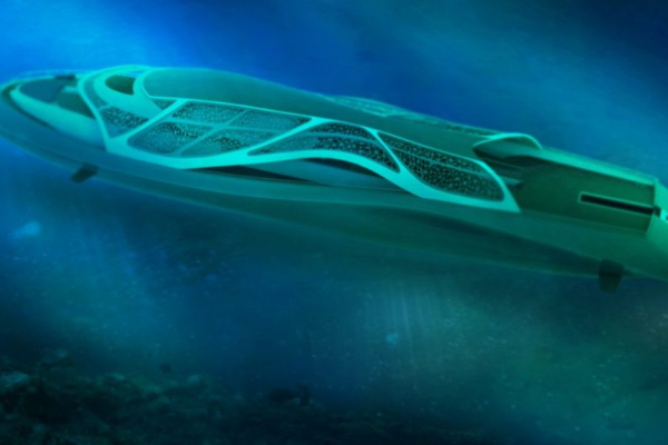 Luxury Carapace submarineLuxury Carapace yacht 
