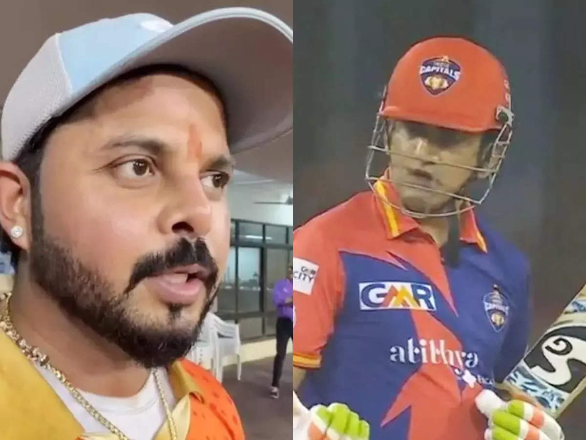 gautam gambhir and sreesanth fight in llc 2023 105801983