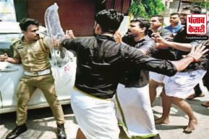 Kerala: तिरुवनंतपुरम में पुलिस और युवा कांग्रेस के बीच झड़प