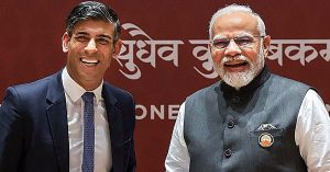 भारत के साथ मुक्त व्यापार समझौते पर ब्रिटिश प्रधानमंत्री ऋषि सुनक ने दिए संकेत