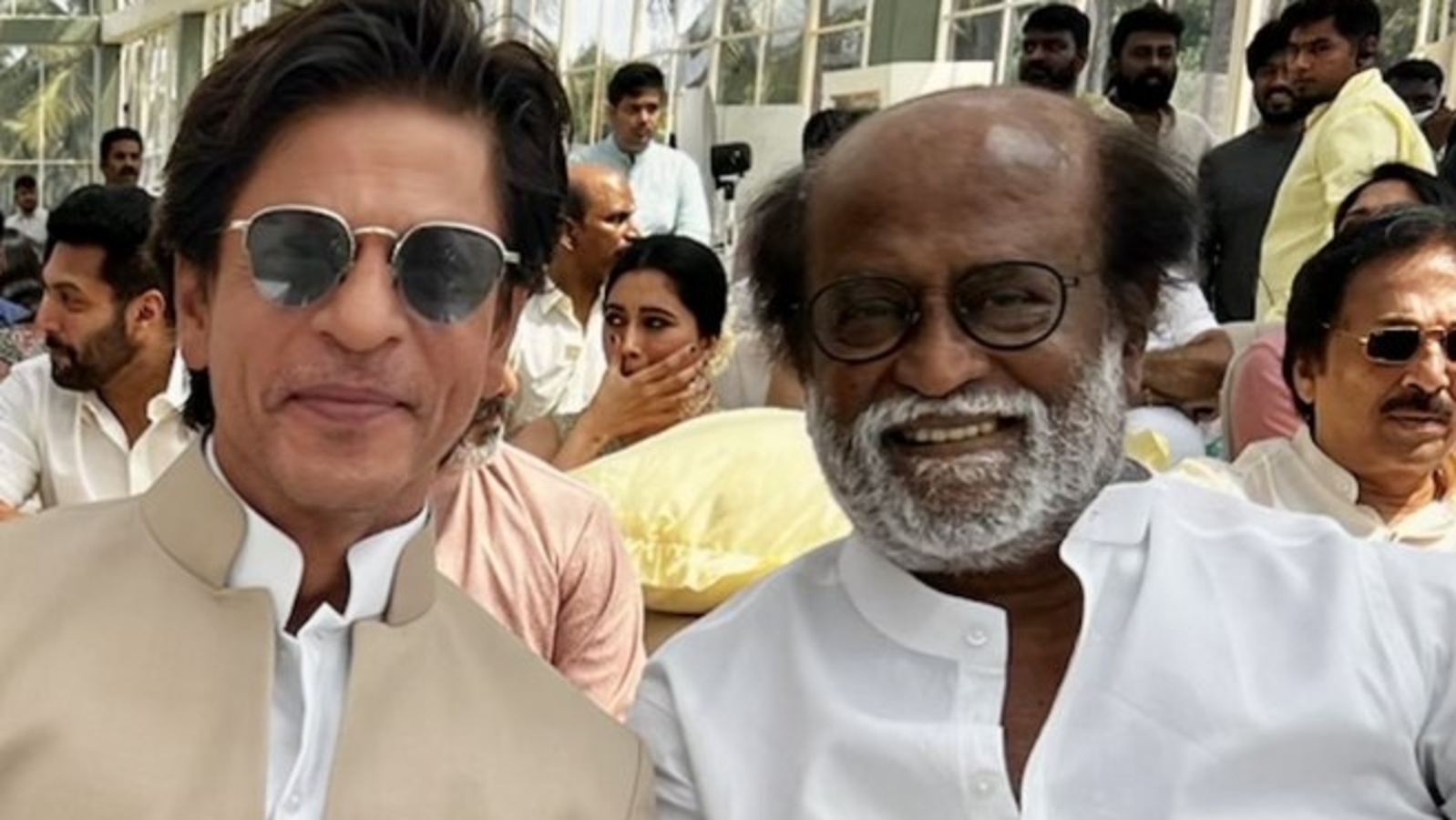 shahrukh and rajnikanth 