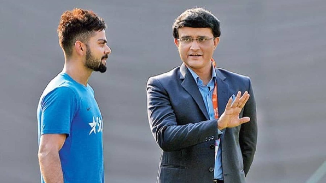 virat kohli and sourav ganguly