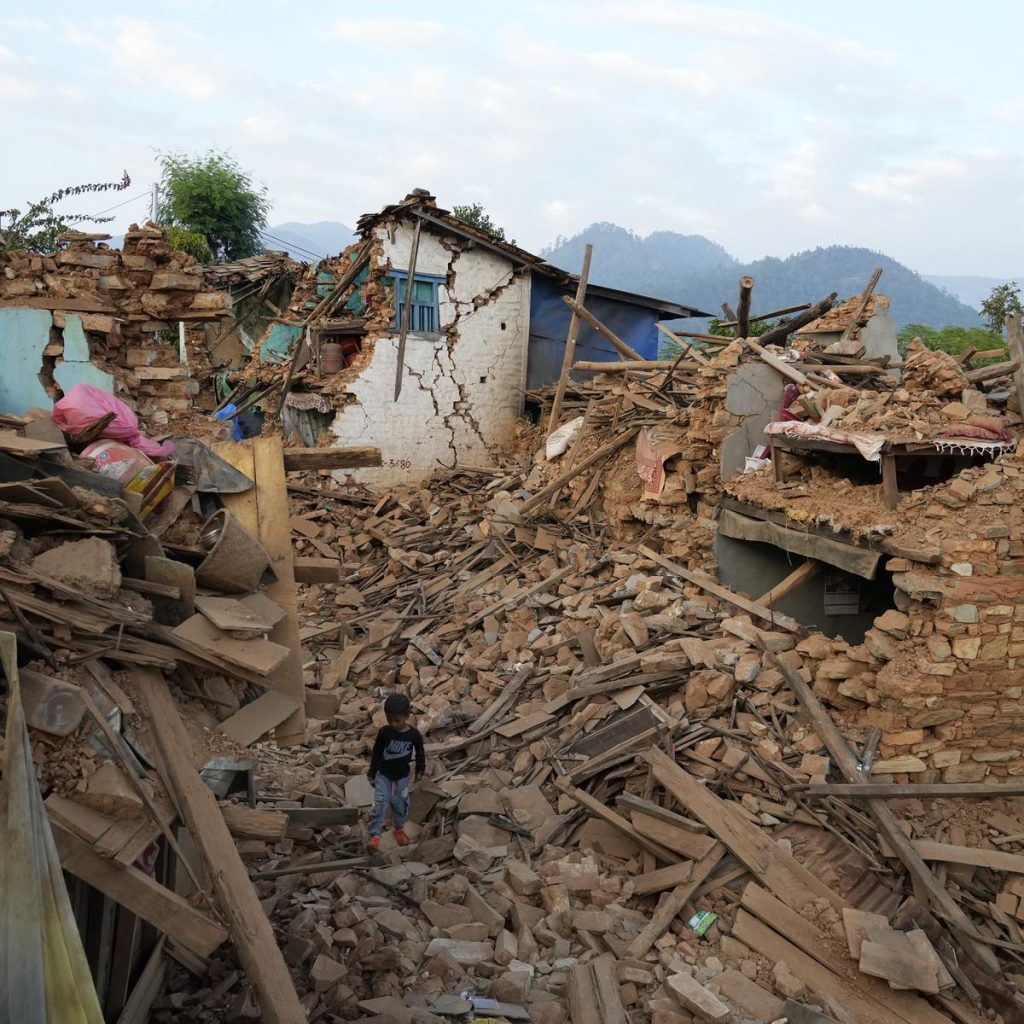 Earthquake in North India