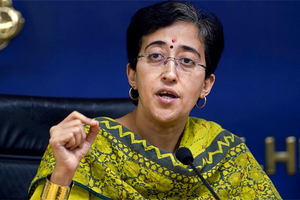 Delhi Education Minister Atishi Marlena