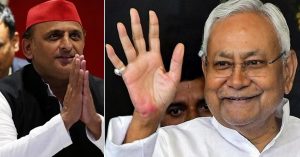 Bihar में मचे सियासी घमासान के बीच Akhilesh बोले – नीतीश कहीं नहीं जाएंगे