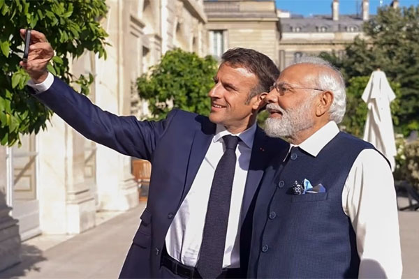 Macron Visit India