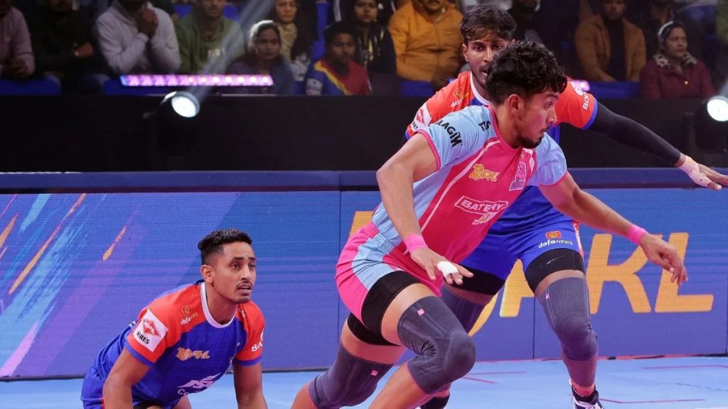 Pro Kabaddi Season 10 Arjun Deshwal Shines as Jaipur Pink Panthers Triumph Over Haryana Steelers