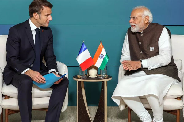 Macron Visit India