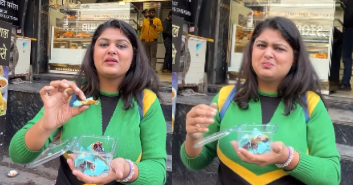 Blueberry Samosa Viral Video