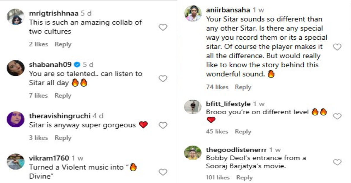 Sitar version of 'Jamal Kudu'