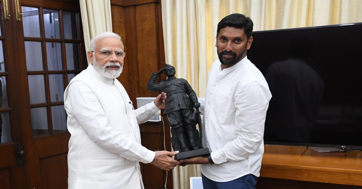 Arun Yogiraj With PM