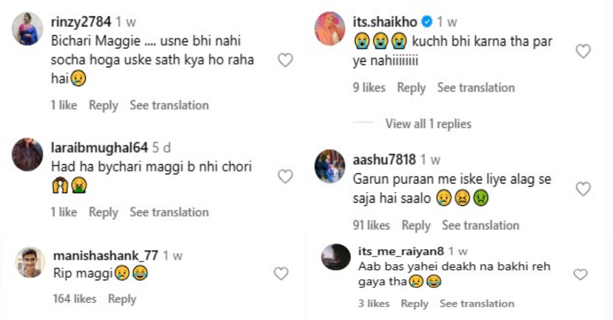 Maggi With Icecream Viral Video