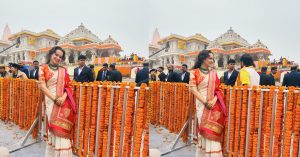 कंगना रनौत ने राम मंदिर से डाली पहली तस्‍वीर,सज-धज कर प्राण प्रतिष्ठा समारोह के लिए पहुंची ‘क्वीन