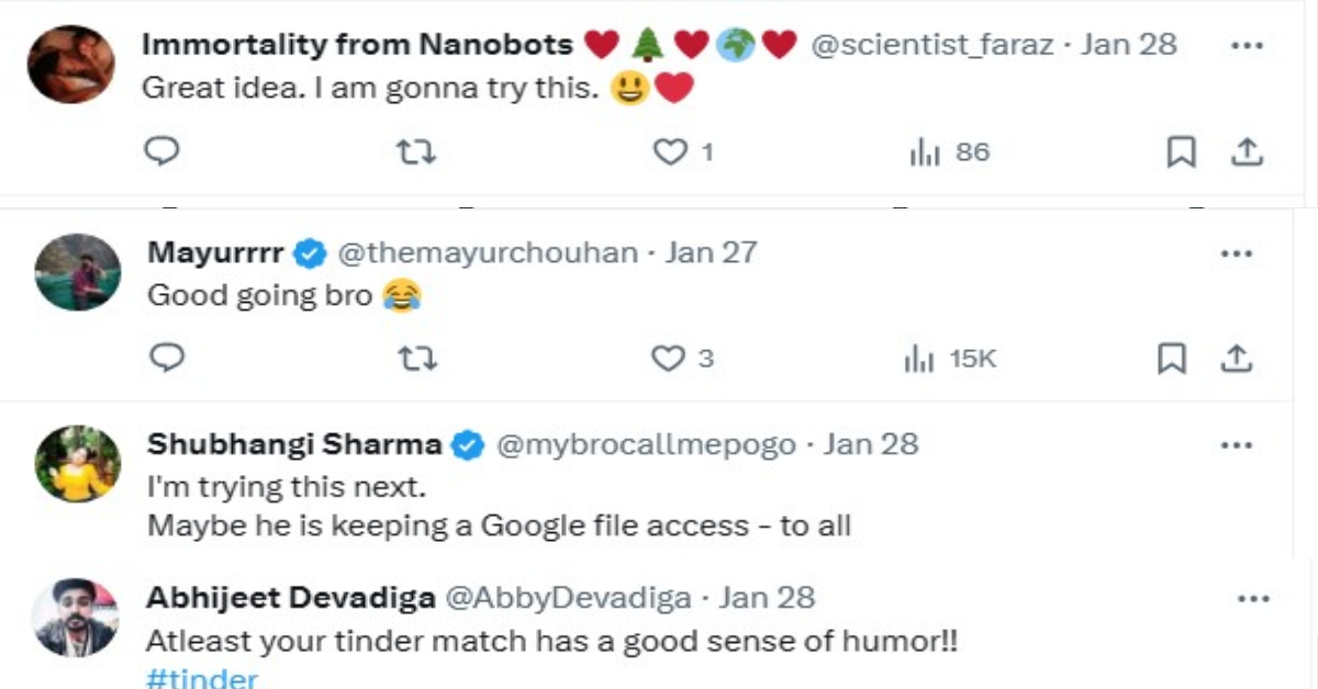 Tinder Viral Post