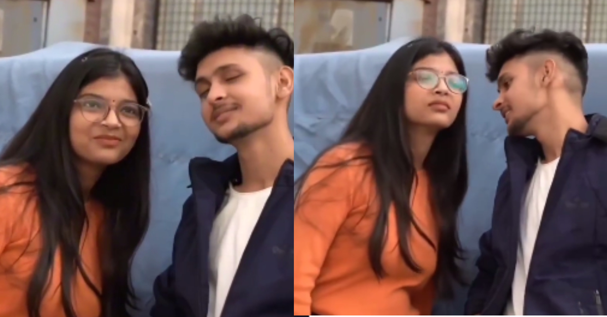 Boy Demands For Kiss To a Girl Video