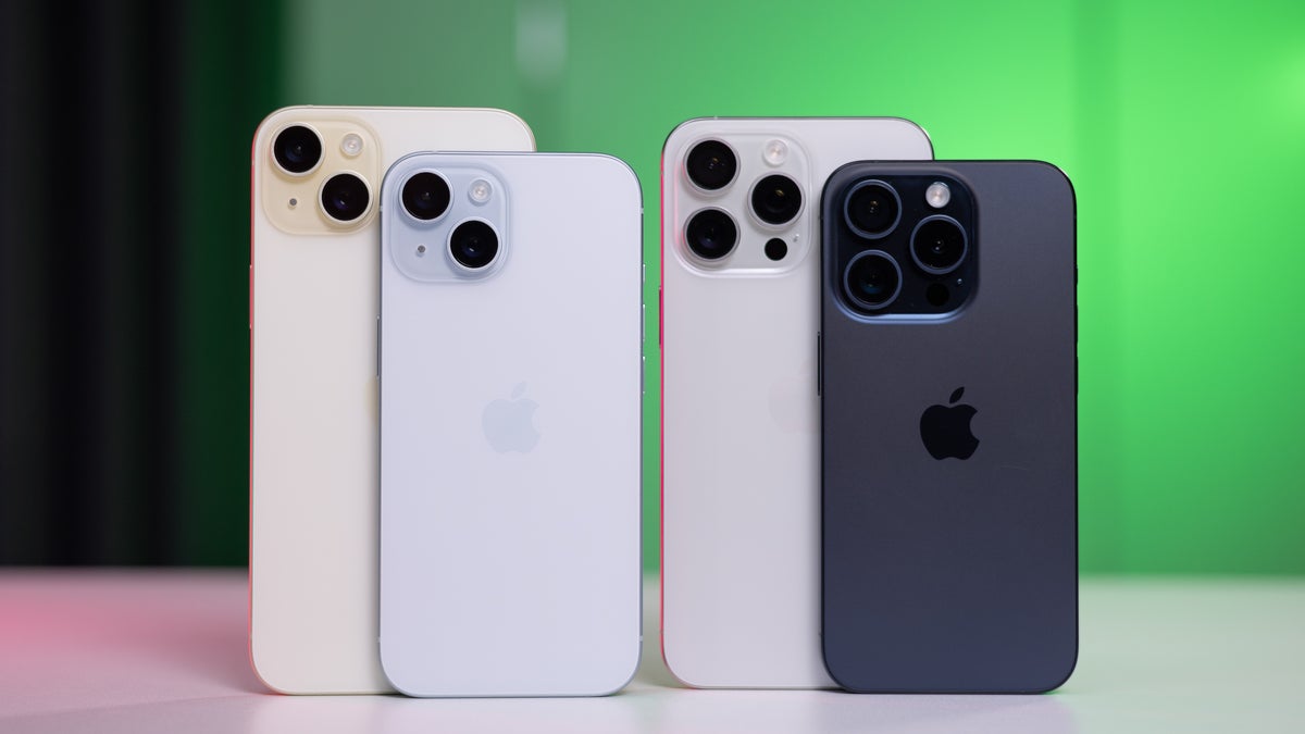 iPhone 15 colors all the official hues