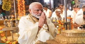 Tamil Nadu: धनुषकोडी पहुंचे PM मोदी, कोठंडारामस्वामी मंदिर में की पूजा-अर्चना