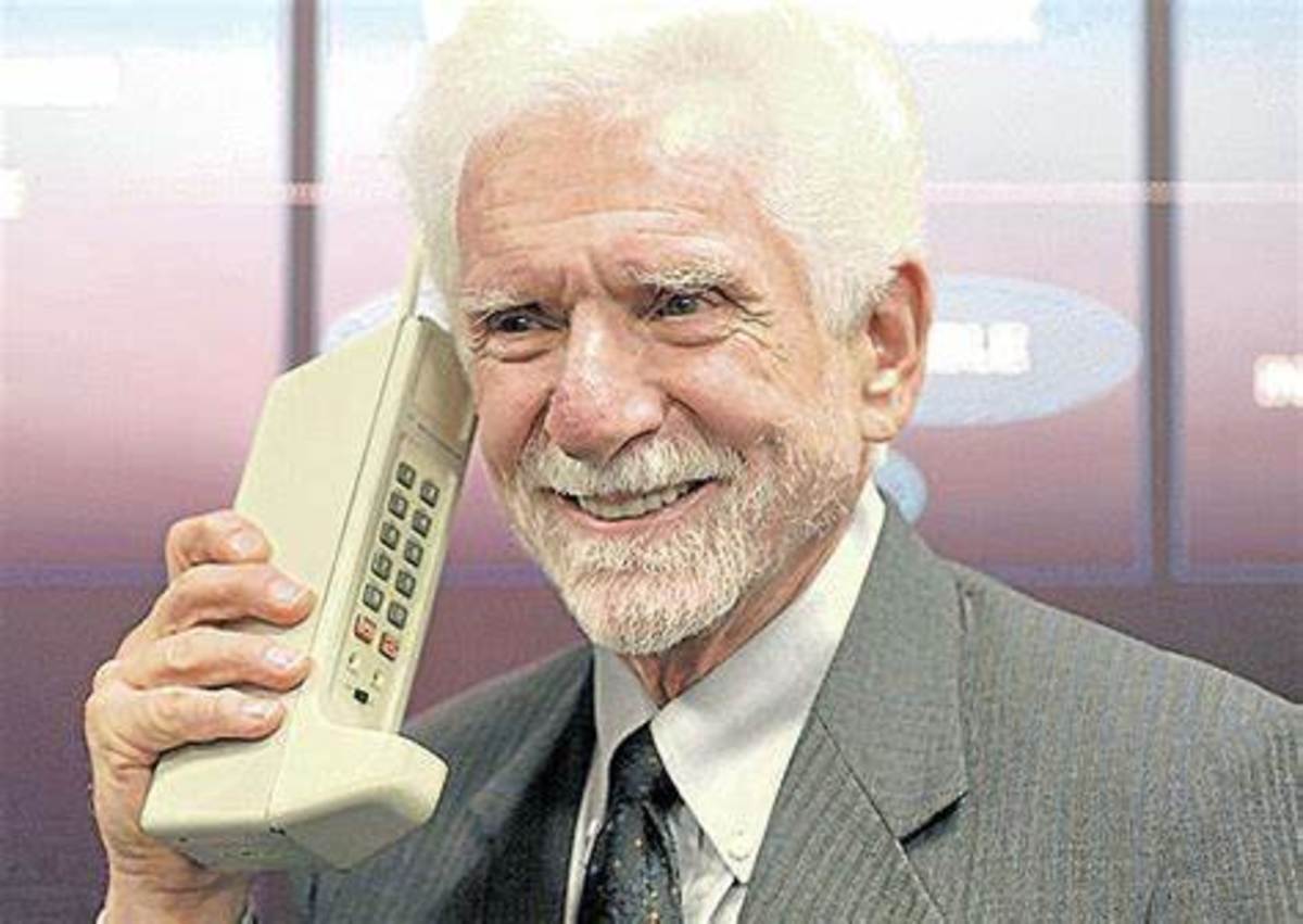 the worlds first cell phone call