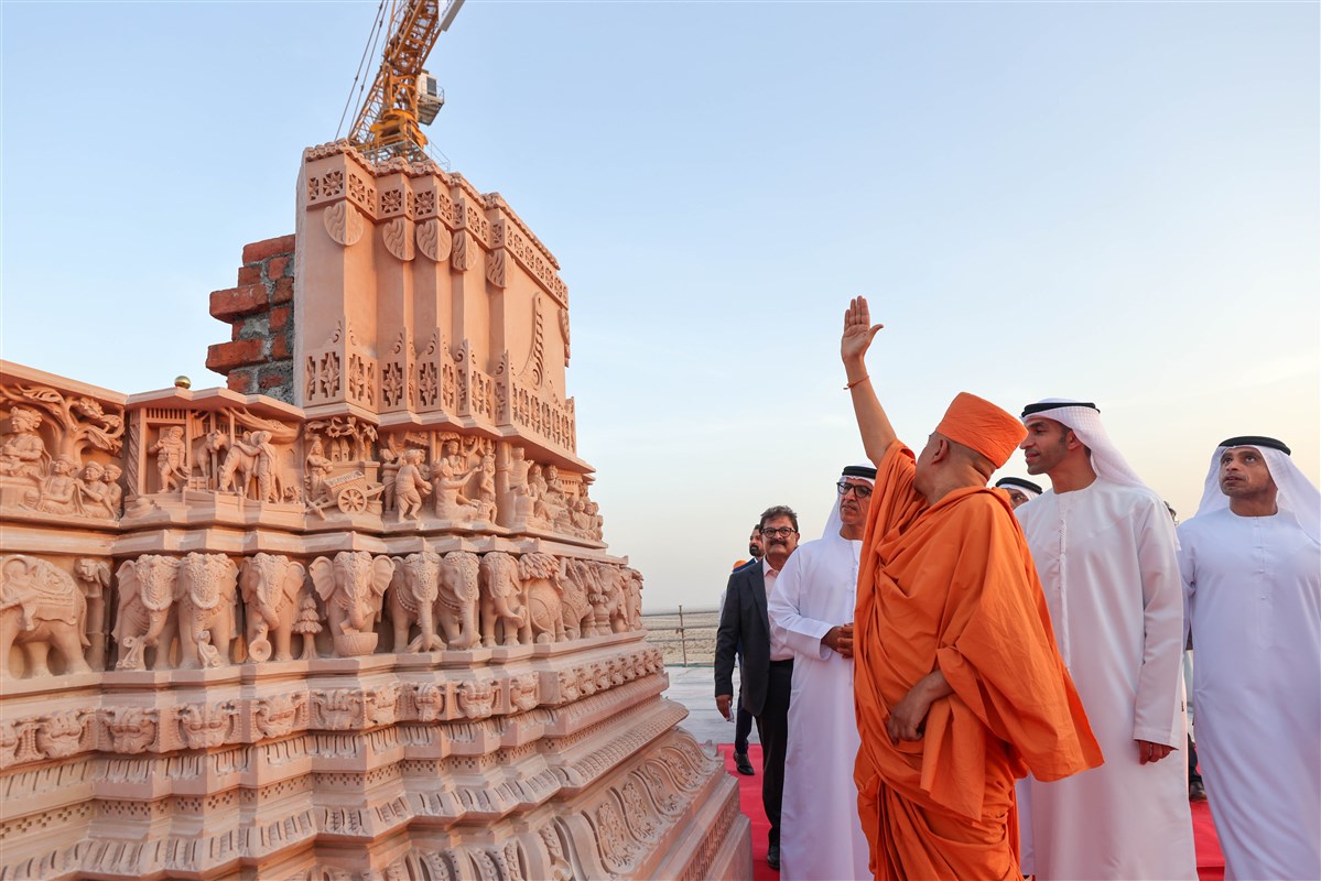 UAE's First BAPS Hindu Temple is special in many ways
