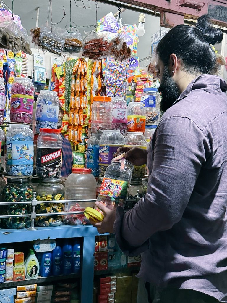  yash buys ice candy form wife radhika in local street shop 