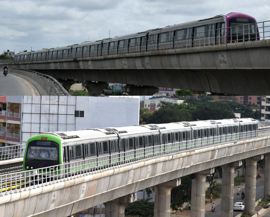 farmer stopped from traveling in bengaluru metro