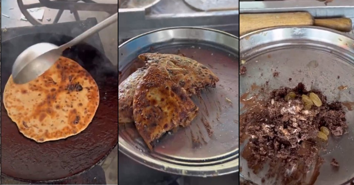 Viral Chocolate Parantha