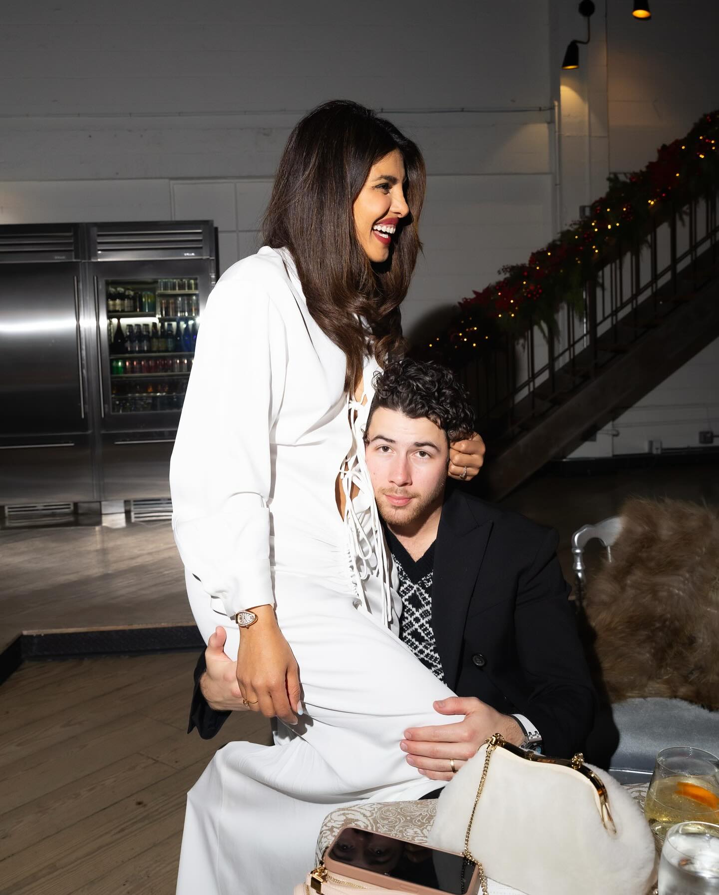 Priyanka Chopra Nick Jonas leave their los angeles home