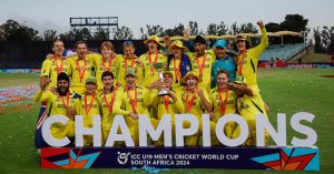 पुरुष अंडर 19 विश्‍व कप : ऑस्ट्रेलिया चौथी बार बना चैम्पियन, भारत को दी 79 रनों से मात
