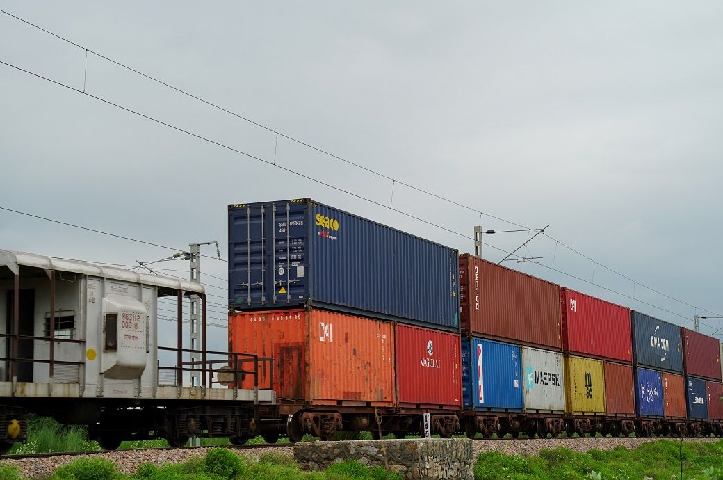 Freight train runs 80 kilometers 