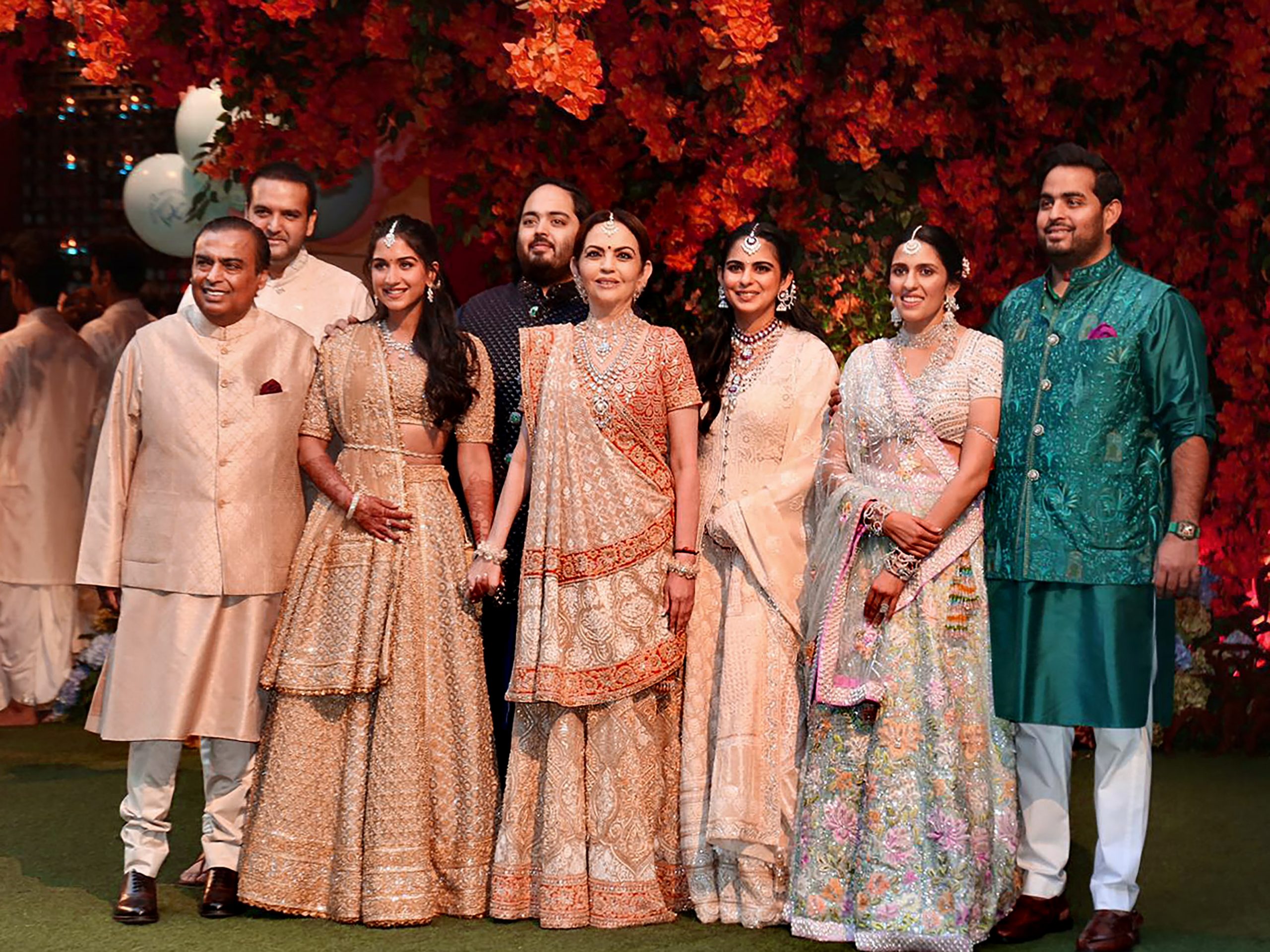 anant radhika pre wedding celebration food menu 2500 dishes
