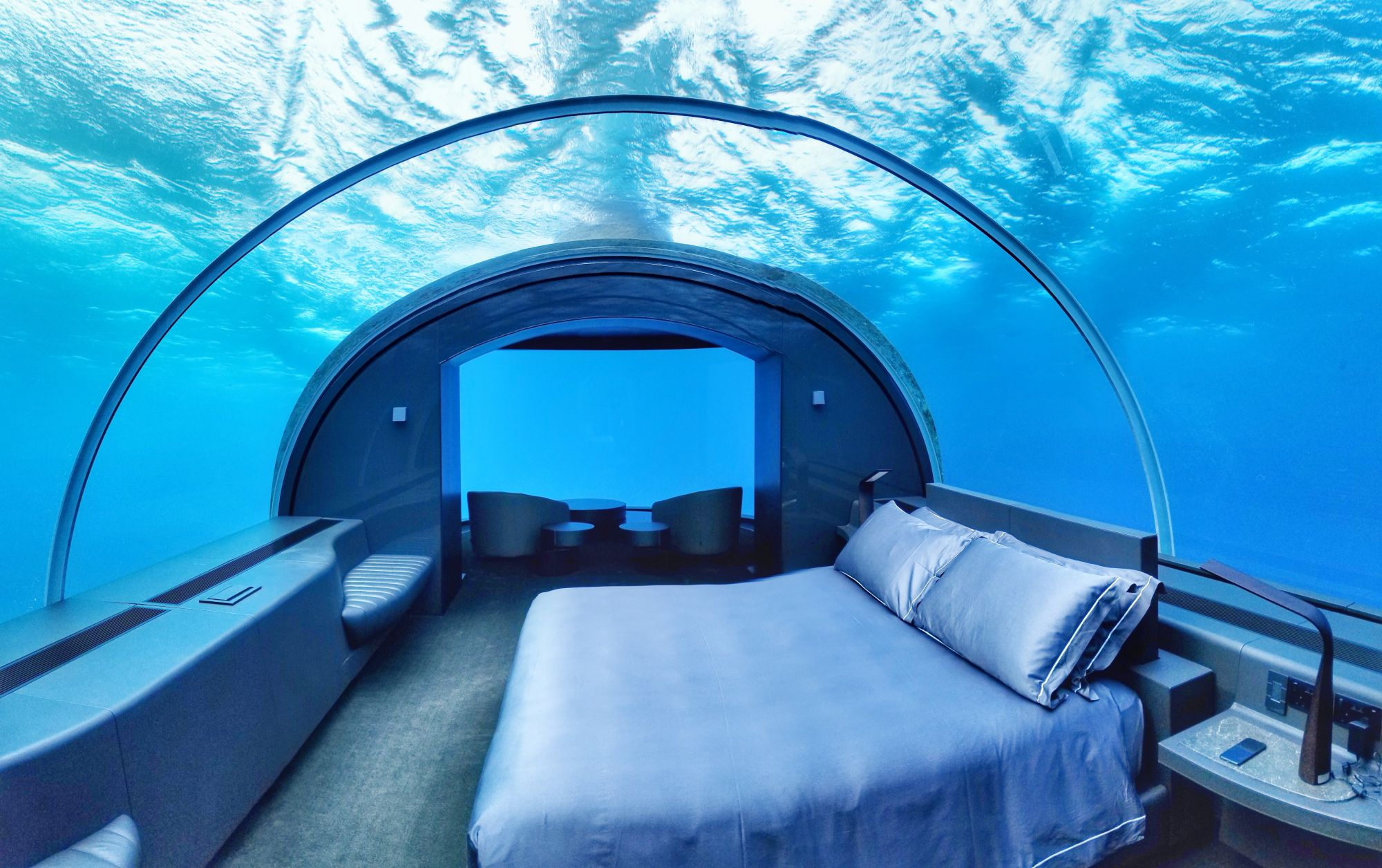 Influencer Couple Gives Tour Of World’s Most Expensive Underwater Hotel room