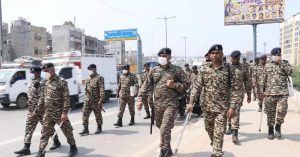 CAA लागू होने के बाद दिल्ली में सुरक्षा कड़ी, अर्द्धसैनिक बलों का फ्लैग मार्च