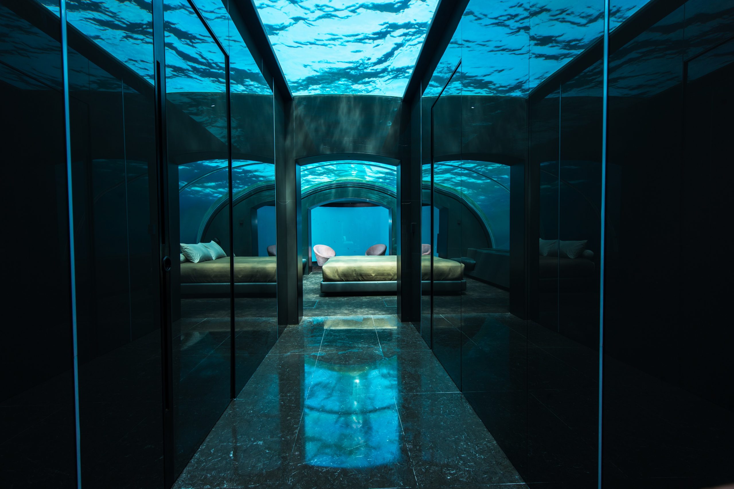 Influencer Couple Gives Tour Of World’s Most Expensive Underwater Hotel room