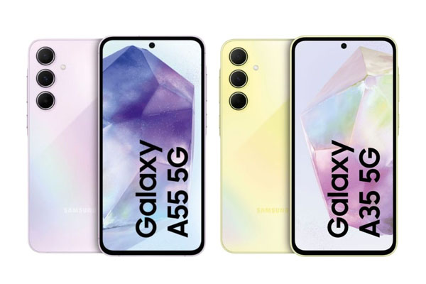 Samsung Galaxy A35 and A55 Phone