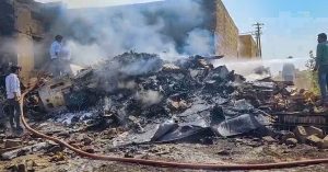 राजस्थान में तेजस विमान प्रशिक्षण उड़ान के दौरान दुर्घटनाग्रस्त