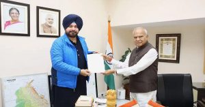 Sidhu met Punjab Governor