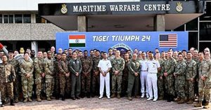 भारतीय सेना के बटालियन समूह ने टाइगर ट्रायम्फ अभ्यास में लिया हिस्सा