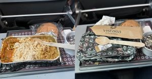 यात्री ने हॉस्टल के खाने से की फ्लाइट के खाने की तुलना, कमेंट्स में झिड़ी बहस