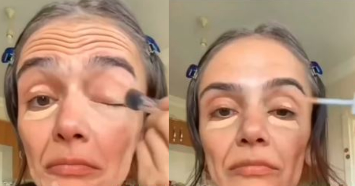 Woman Changed Her Look With Makeup
