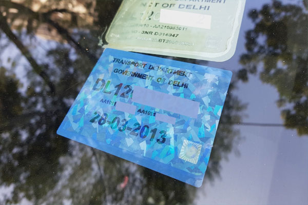 Colour Coded Sticker