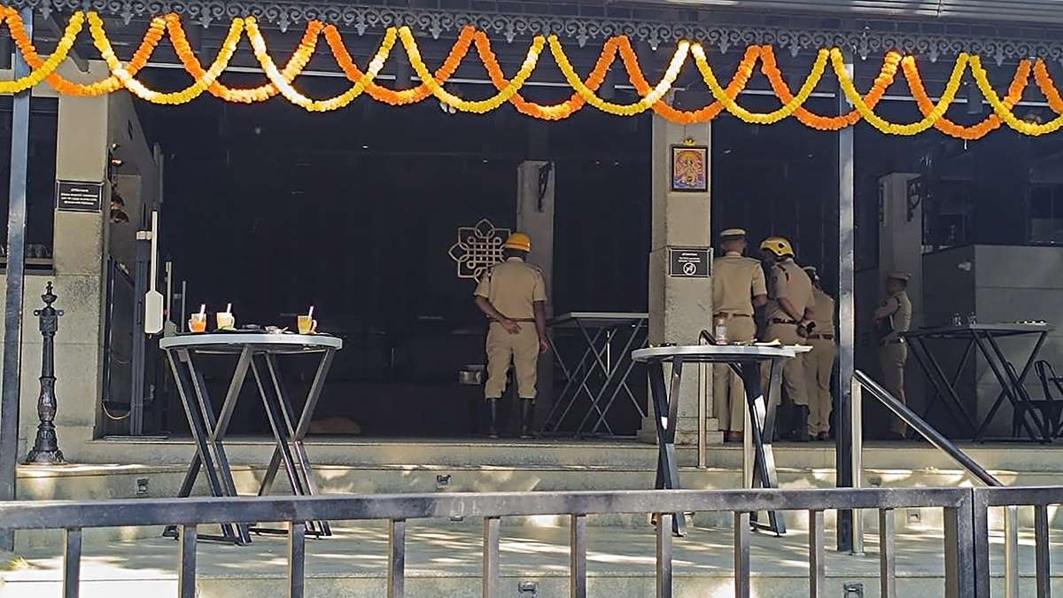 IED blast in Rameshwaram Cafe Bangalore