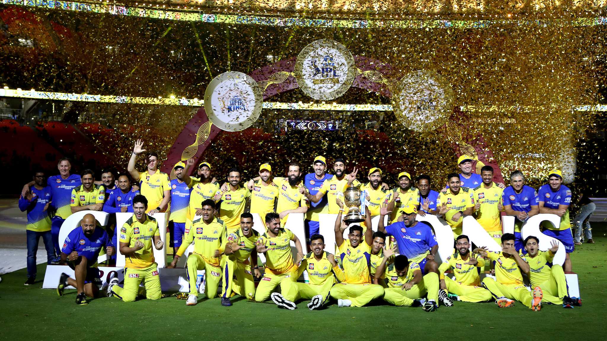 without performing too much of a surgery on the squad from 2022 csk equalled mis trophy haul of five ipl titles last year