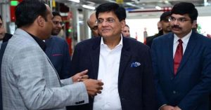 Piyush Goyal in Tesla Car Manufacturing Plant at USA California