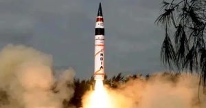 नई पीढ़ी की बैलिस्टिक मिसाइल अग्नि-प्राइम का सफल परीक्षण