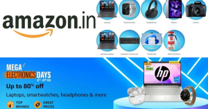 Amazon Mega Electronics Days Sale: Amazon पर शुरू हो गयी है मेगा इलेक्ट्रॉनिक्स डेज सेल, प्रोडक्ट्स पर मिल रहे हैं हैवी ऑफर