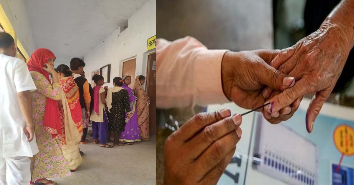 Voting in Bihar
