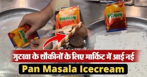 गुटखा के शौकीनों के लिए मार्किट में आई नई Pan Masala Icecream, देख यूज़र्स हुए हैरान