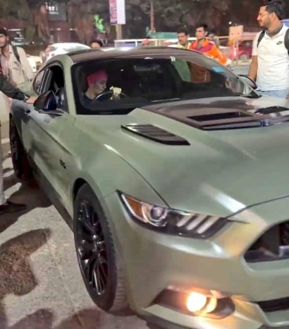 Delhi's 'Vada Pav Girl' Flaunts her Ford Mustang