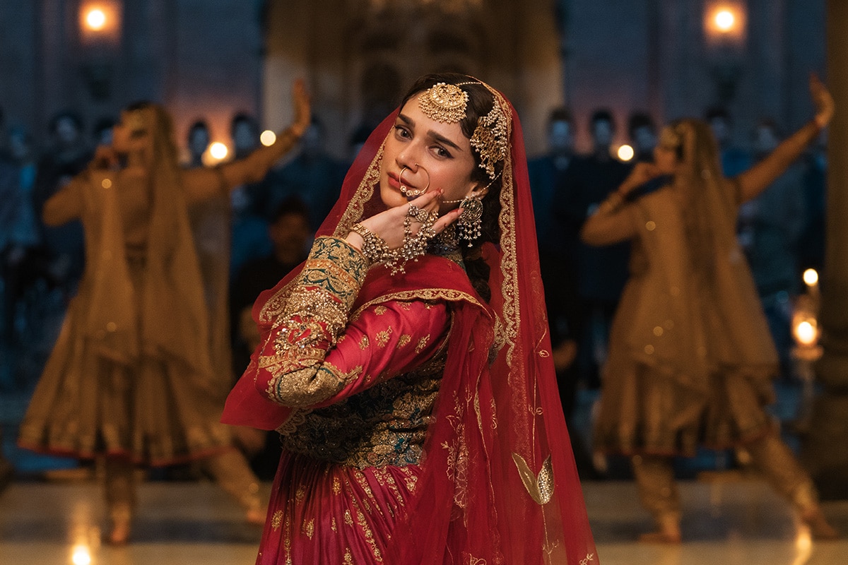 Pakistani influencer as Heeramandi's Lajjo