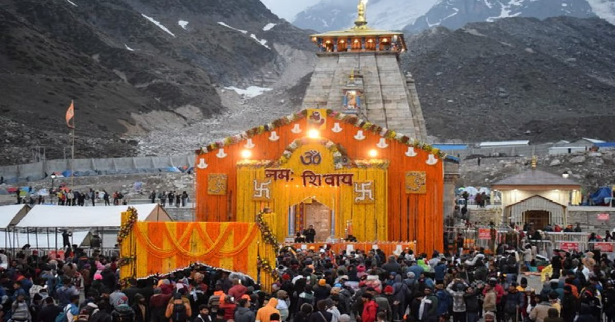 Kedarnath Temple: 4 दिन के यात्रा में भक्तों की संख्या पहुंची 1 लाख के पार